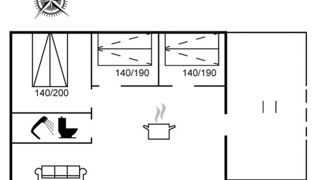 Haus mit 3 Schlafzimmern in Næs mit terrasse - Foto 2