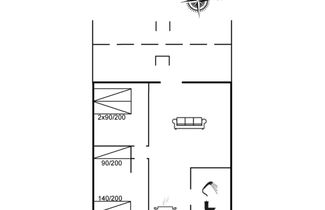 Foto 2 - Apartamento de 2 quartos em Aakirkeby com piscina e terraço