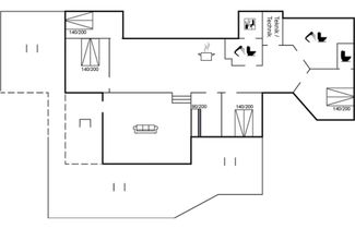 Foto 2 - Casa de 5 quartos em Løkken com terraço e sauna