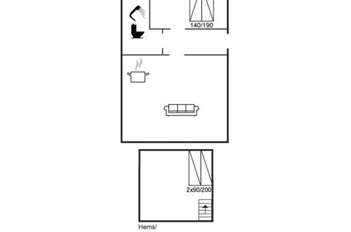 Photo 15 - Appartement de 1 chambre à Løkken avec piscine