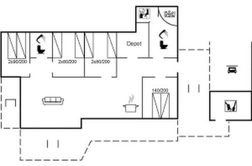 Photo 24 - Maison de 4 chambres à Løkken avec terrasse et sauna