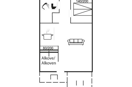 Foto 16 - Apartment mit 1 Schlafzimmer in Løkken mit schwimmbad und terrasse