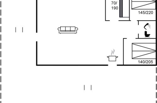 Foto 12 - Casa de 3 quartos em Løkken com terraço