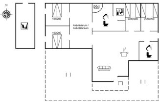 Foto 2 - Casa de 4 quartos em Løkken com sauna