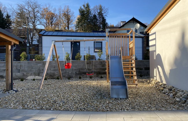Apartamento de 1 quarto em Velké Losiny com jardim e terraço - Foto 24
