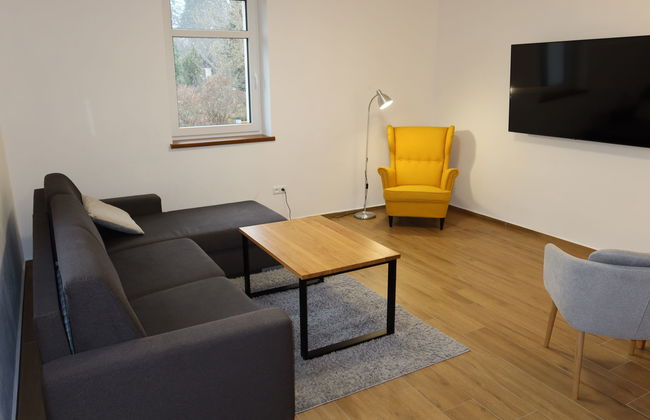 Apartamento de 1 quarto em Velké Losiny com jardim e terraço - Foto 1
