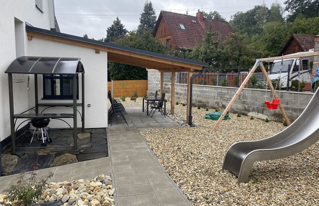 Apartamento de 1 quarto em Velké Losiny com jardim e terraço - Foto 21