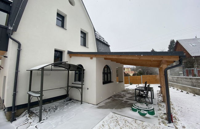 Apartamento de 1 quarto em Velké Losiny com jardim e terraço - Foto 30