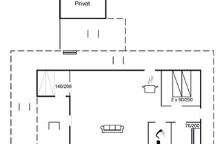Foto 2 - Casa de 3 quartos em Hasle com terraço