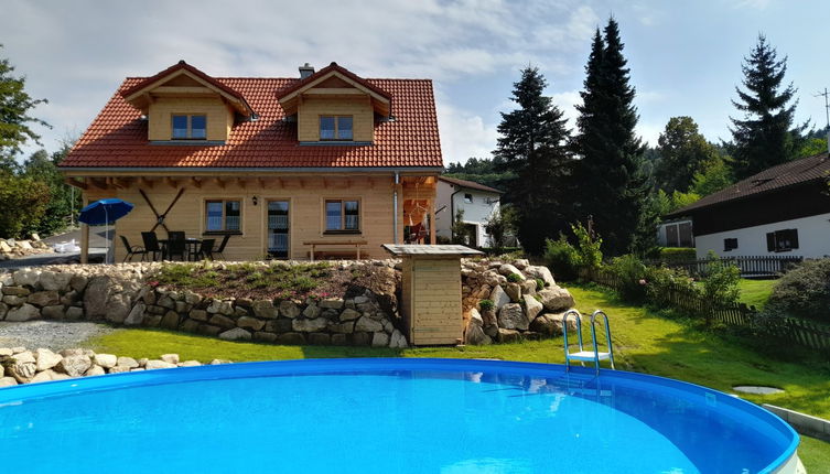 Foto 1 - Casa de 3 habitaciones en Spiegelau con piscina y vistas a la montaña