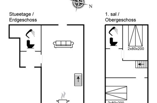 Foto 2 - Apartamento de 2 quartos em Skagen com terraço