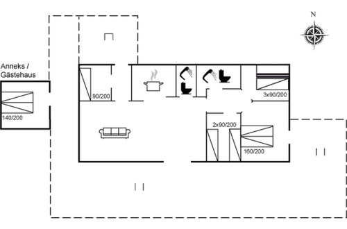 Photo 20 - 4 bedroom House in Saltum with terrace