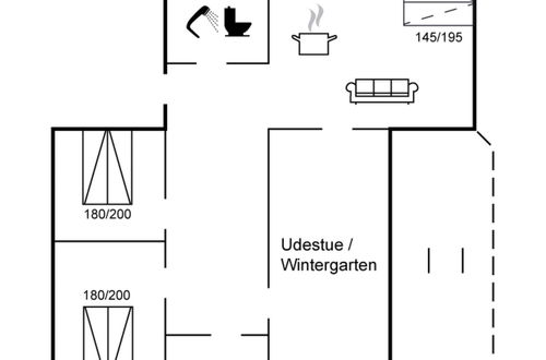 Foto 2 - Casa de 2 quartos em Nexø com terraço