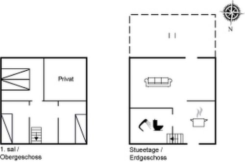 Foto 15 - Apartment mit 3 Schlafzimmern in Løkken mit terrasse