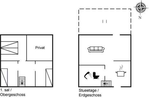Foto 15 - Apartamento de 3 quartos em Løkken com terraço