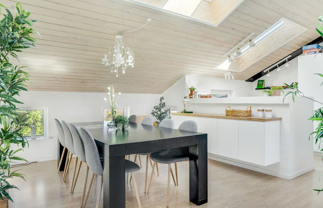 Casa de 4 quartos em Klitmøller com piscina privada e terraço - Foto 35