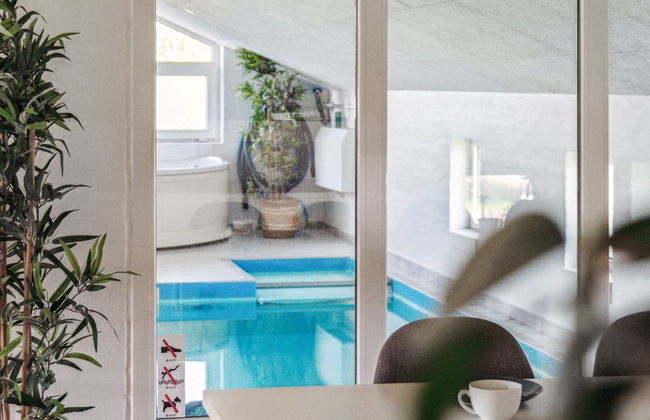 Casa de 4 quartos em Klitmøller com piscina privada e terraço - Foto 19