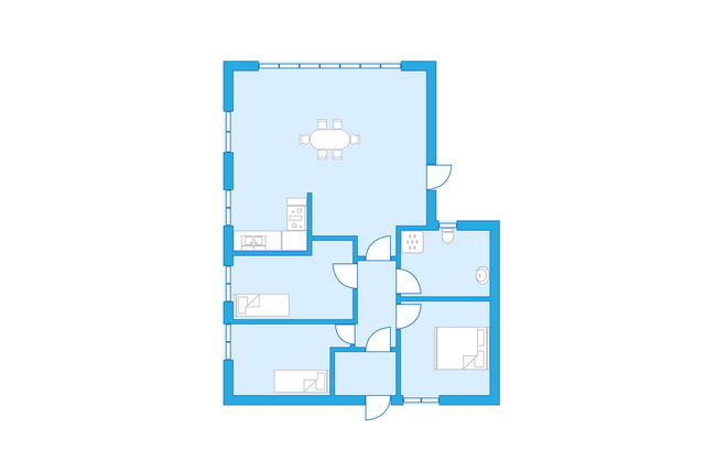 Haus mit 4 Schlafzimmern in Dale mit terrasse - Foto 13