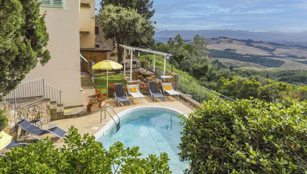 Casa con 5 camere da letto a Montaione con piscina privata e giardino - Foto 1
