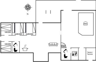 Photo 2 - Maison de 4 chambres à Løkken avec piscine privée et terrasse