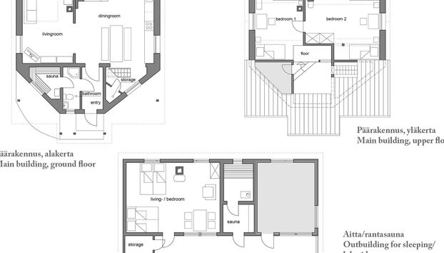 Haus mit 2 Schlafzimmern in Sotkamo mit sauna - Foto 5