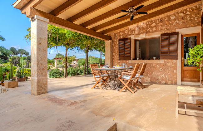 Casa de 3 quartos em Porreres com piscina privada e jardim - Foto 17