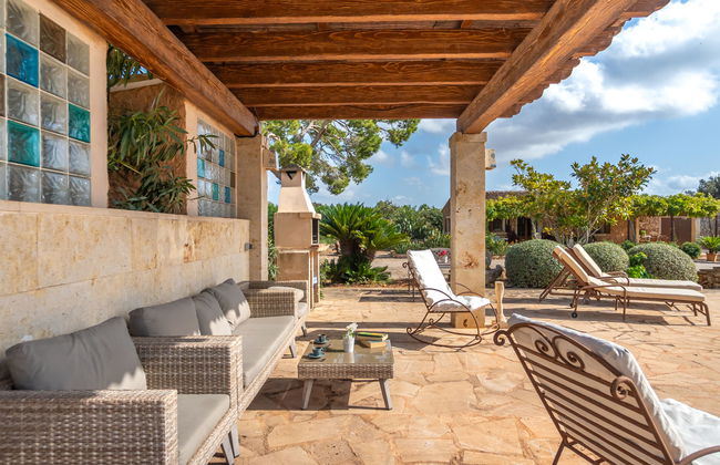 Casa de 3 quartos em Porreres com piscina privada e jardim - Foto 28