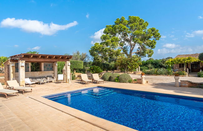Casa de 3 quartos em Porreres com piscina privada e jardim - Foto 25