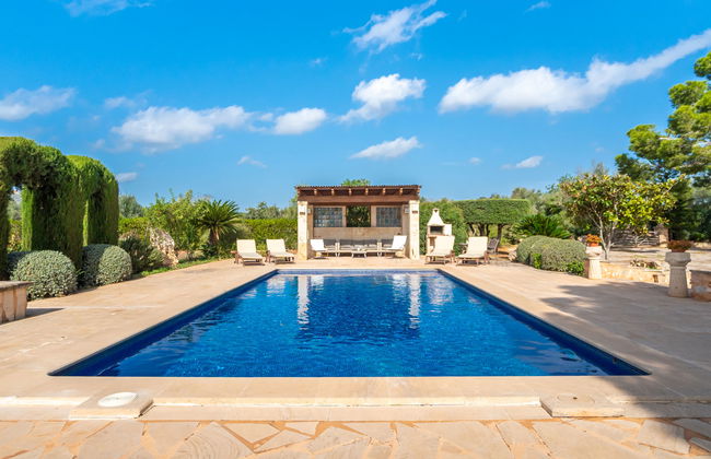 Casa de 3 quartos em Porreres com piscina privada e jardim - Foto 26