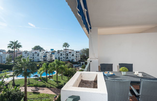 Appartamento con 2 camere da letto a Marbella con piscina e giardino - Foto 16