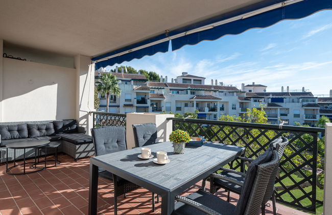 Appartamento con 2 camere da letto a Marbella con piscina e giardino - Foto 2