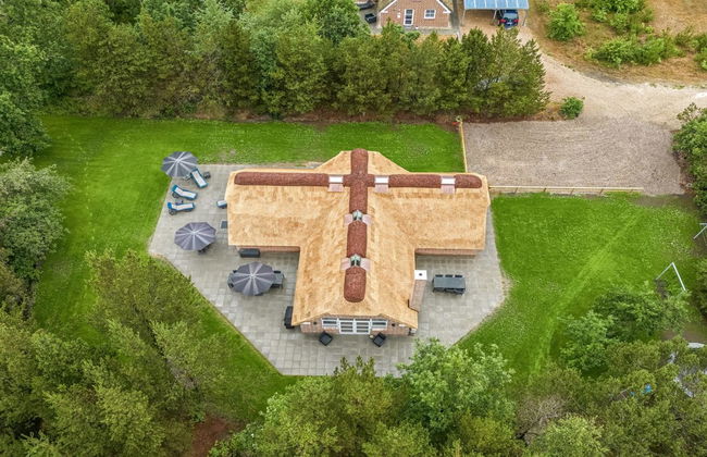 Casa de 5 quartos em Nørre Nebel com piscina privada e terraço - Foto 9
