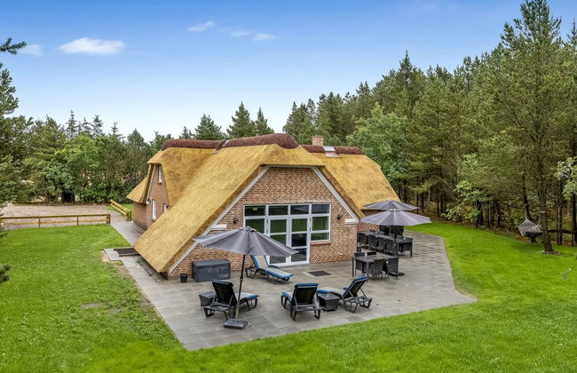 Casa de 5 quartos em Nørre Nebel com piscina privada e terraço - Foto 11