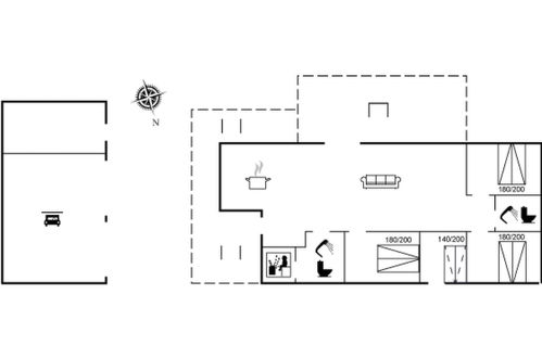 Foto 32 - Casa de 4 quartos em Vig com terraço e sauna