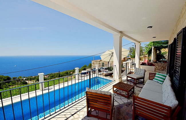 Apartamento de 4 quartos em Hvar com piscina privada e terraço - Foto 24