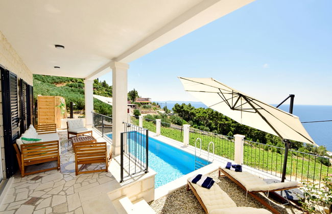 Apartamento de 4 quartos em Hvar com piscina privada e terraço - Foto 4
