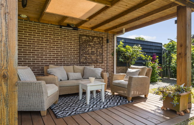 Casa de 3 quartos em Wolphaartsdijk com jardim e terraço - Foto 6