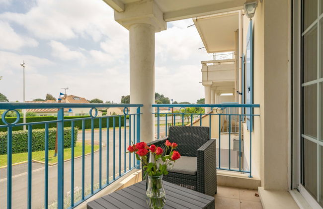 Apartamento de 1 quarto em Vaux-sur-Mer com piscina e jardim - Foto 5