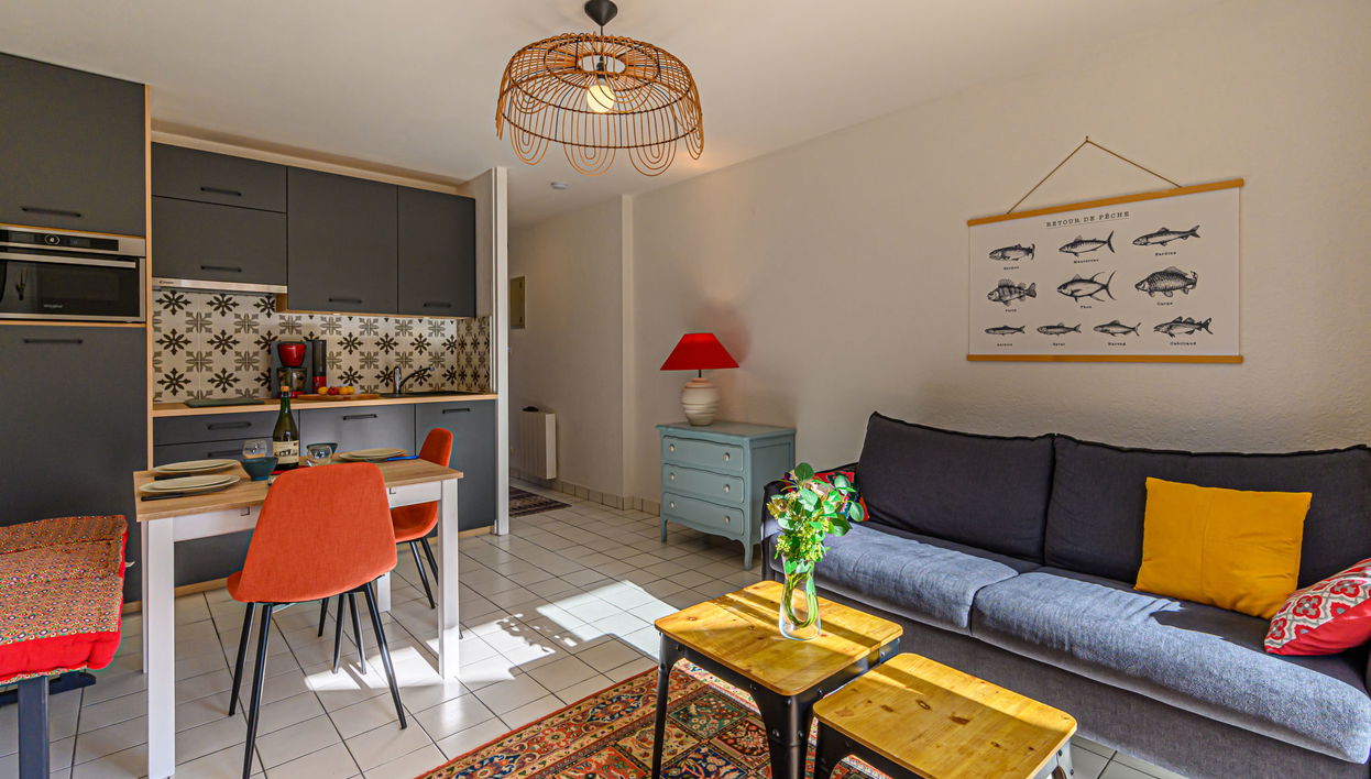 Apartment mit 2 Schlafzimmern in Carnac mit garten und terrasse - Foto 1