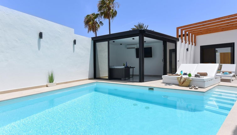 Photo 1 - Maison de 2 chambres à San Bartolomé de Tirajana avec piscine privée et terrasse