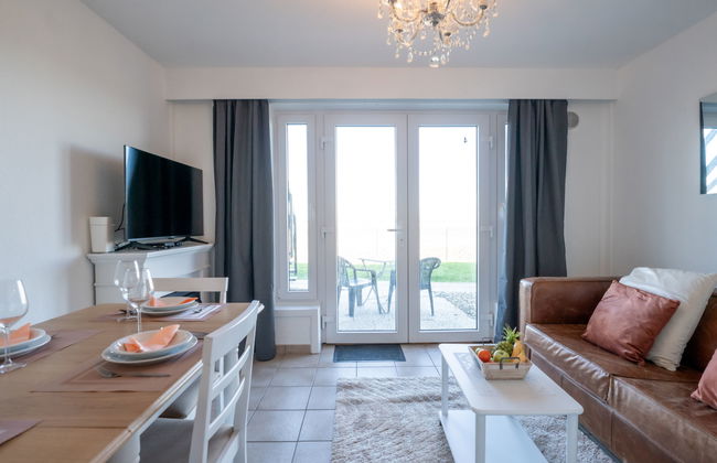 Apartamento de 2 quartos em De Haan com piscina e jardim - Foto 18