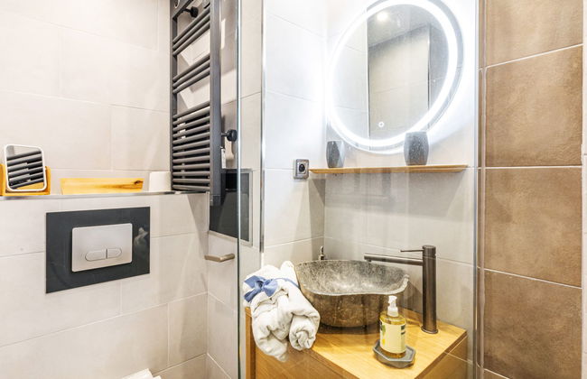 Apartment mit 1 Schlafzimmer in Saint-Raphaël mit schwimmbad und garten - Foto 16