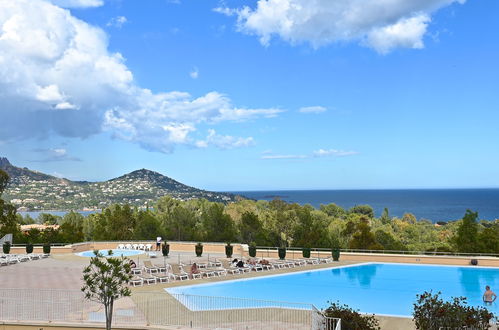 Foto 43 - Appartamento con 1 camera da letto a Saint-Raphaël con piscina e vista mare