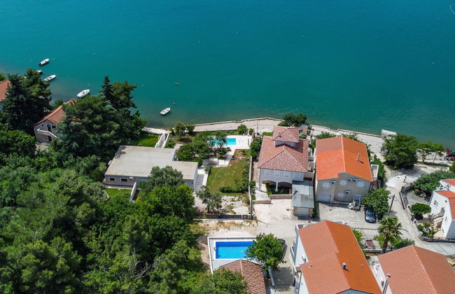 Apartamento de 2 quartos em Jasenice com piscina e jardim - Foto 30