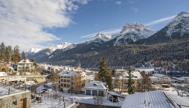 Apartment mit 1 Schlafzimmer in Scuol - Foto 2