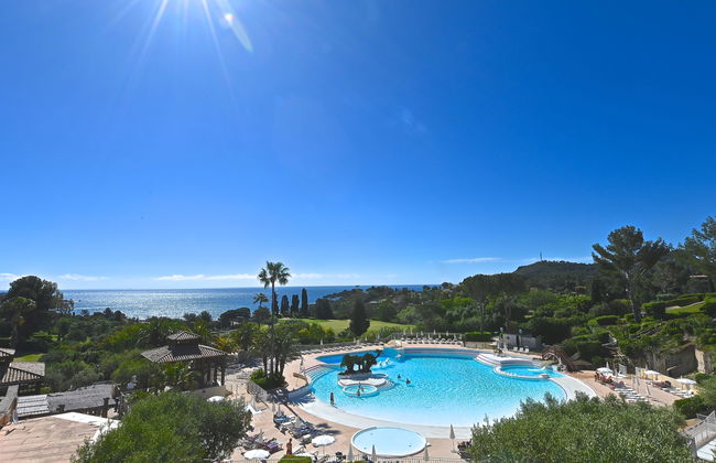 Apartamento de 1 quarto em Saint-Raphaël com piscina e jardim - Foto 36