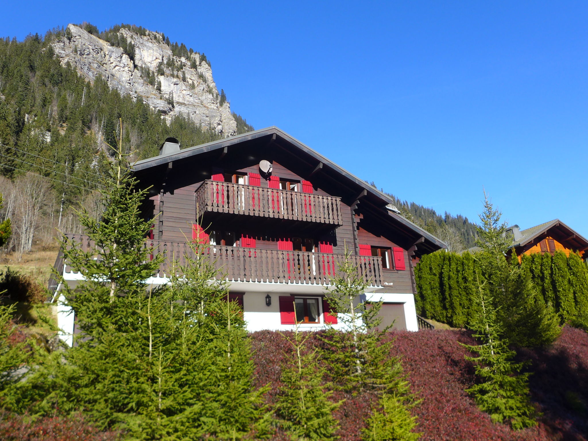 Foto 1 - Haus mit 5 Schlafzimmern in Châtel mit terrasse und blick auf die berge