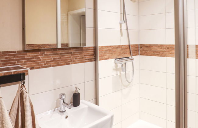 Apartamento de 2 quartos em Sandbostel com jardim e terraço - Foto 17