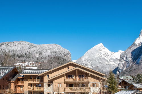 Foto 16 - Apartamento de 1 quarto em Samoëns com piscina e vista para a montanha