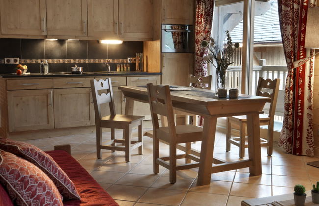 Apartment mit 2 Schlafzimmern in Samoëns mit schwimmbad und sauna - Foto 6